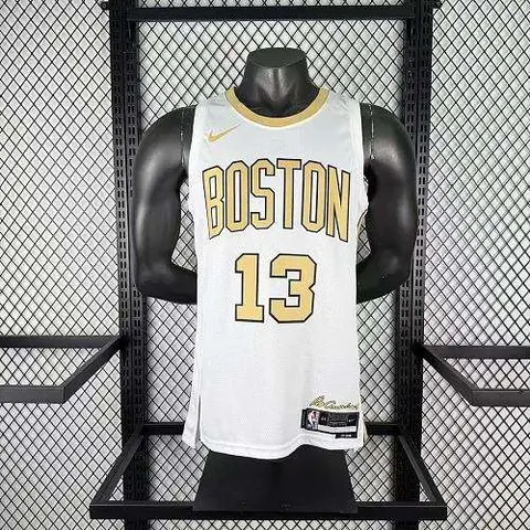 2026 Boston Celtics City Edition White No. 13 GEORGE NBA Basketball Jersey