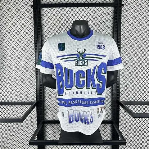 2026 Retro Model MilwaukeeBucks MN Jersey