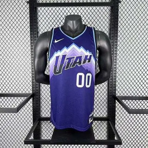 2026 Utah Jazz Purple No. 00 CLARKSON NBA Basketball Jersey