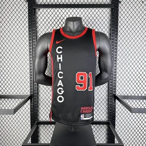 24 2024 Chicago Bulls RODMAN 91 City edition