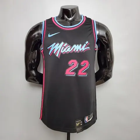 BUTLER #22 Miami Heat black NBA jersey Size_XS_XXL Nike connect recognition