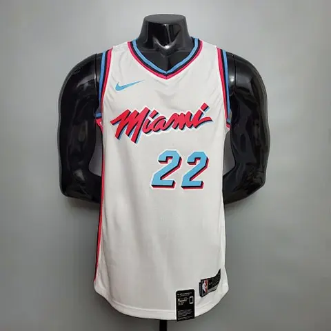BUTLER #22 Miami Heat white NBA jersey Size_XS_XXL Nike connect recognition