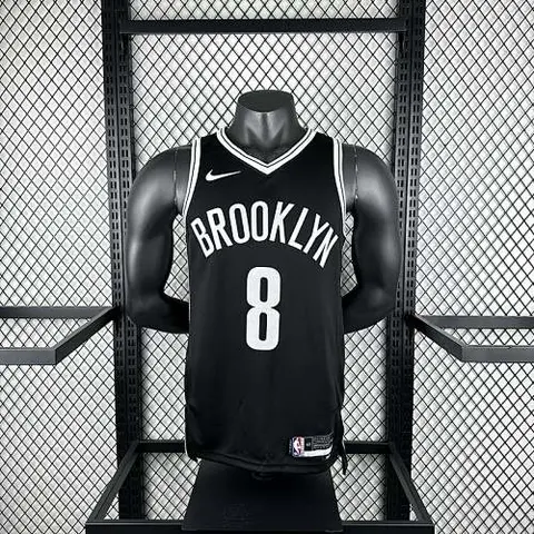 Brooklyn Nets #8 CUI Black NBA Jersey