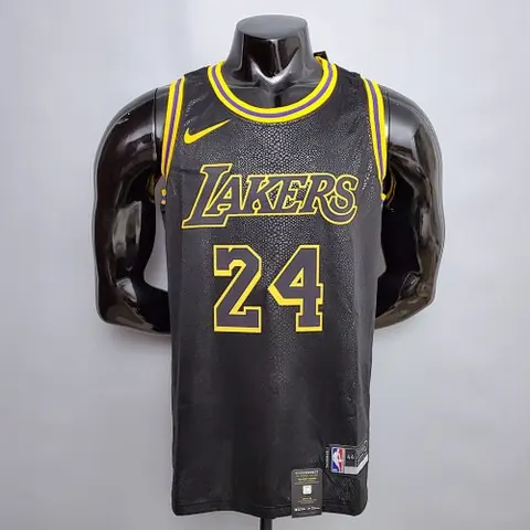 Bryant #24 Lakers black NBA jersey Size_XS_XXL Nike connect recognition