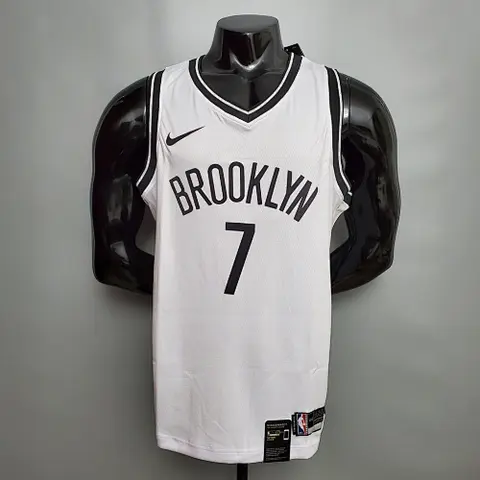 Durant #7 Brooklyn Nets white NBA jersey Size_XS_XXL Nike connect recognition