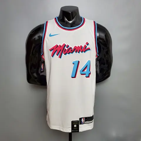 HERRO #14 Miami Heat V_neck White NBA jersey Size_S_XXL Nike connect recognition