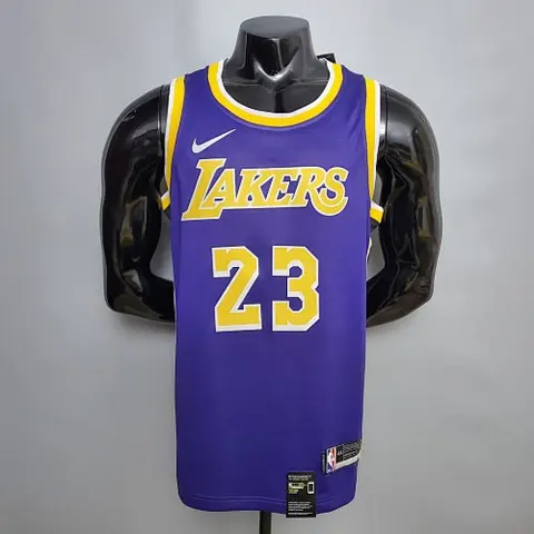 James #23 Lakers purple NBA jersey Size_XS_XXL Nike connect recognition