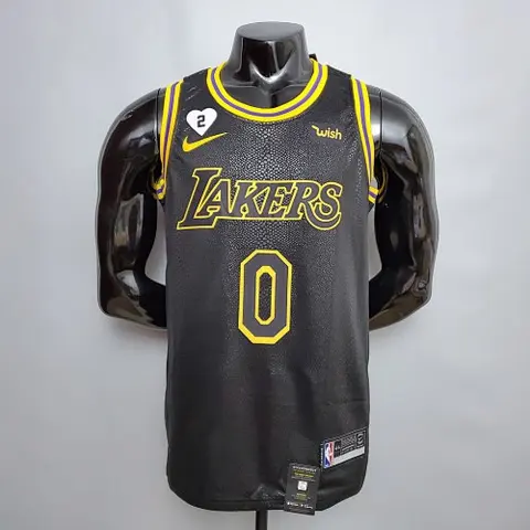 KUZMA #0 Lakers black NBA jersey Size_XS_XXL Nike connect recognition