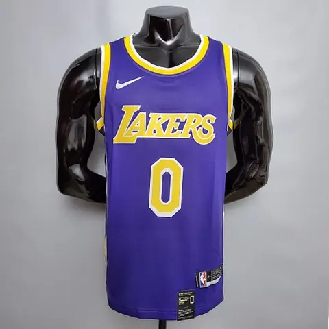 KUZMA #0 Lakers purple NBA jersey Size_XS_XXL Nike connect recognition