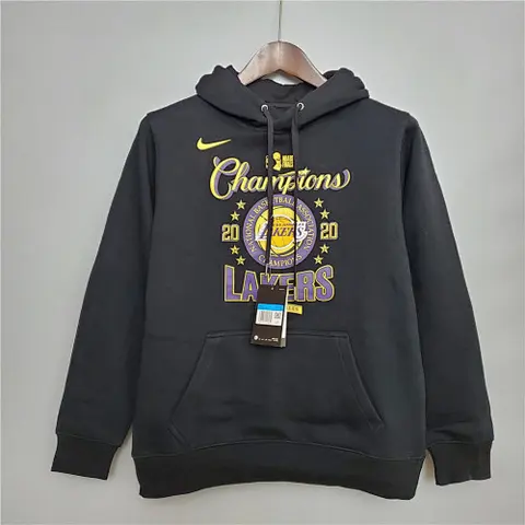 Lakers championship Hooded sweater black