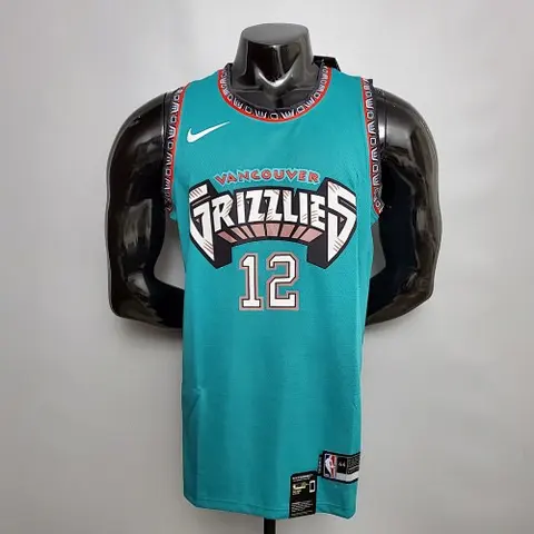 Morant #12 Memphis Grizzlies green NBA jersey Size_XS_XXL Nike connect recognition