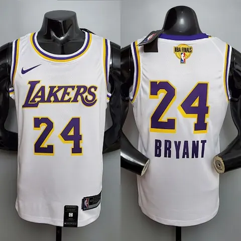 New Bryant #24 Lakers white NBA jersey Size_XS_XXL Nike connect recognition