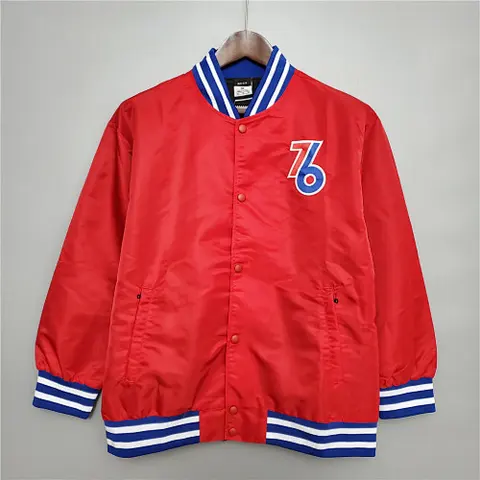 Philadelphia 76ers jacket red