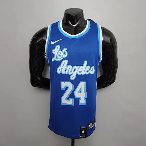 Retro night Bryant #24 Lakers black NBA jersey Size_XS_XXL Nike connect recognition