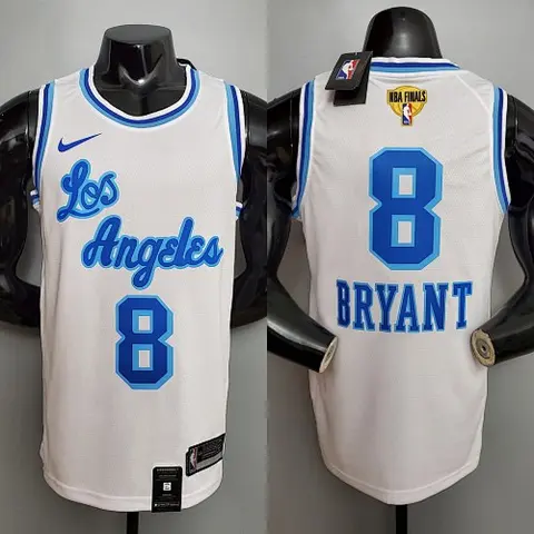 Retro night Bryant #8 Lakers white NBA jersey Size_XS_XXL Nike connect recognition