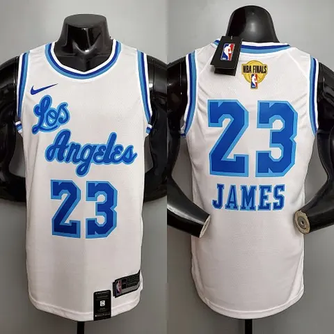 Retro night James #23 Lakers white NBA jersey Size_XS_XXL Nike connect recognition
