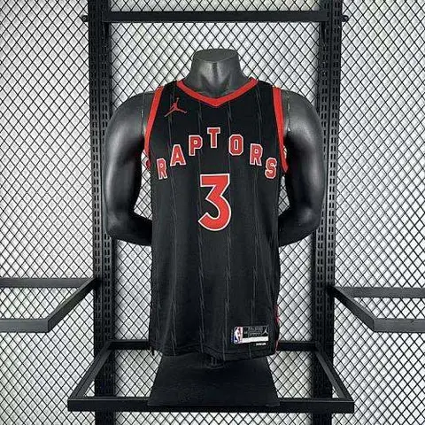 Season 2023 Toronto Raptors Black No. 3 INGRAM