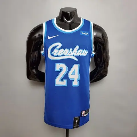 new Bryant #24 Lakers black NBA jersey Size_XS_XXL Nike connect recognition