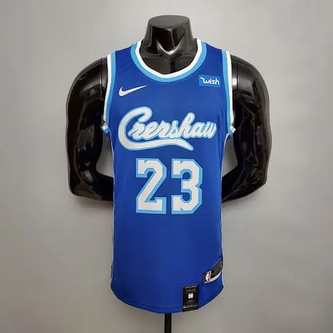 new James #23 Lakers blue NBA jersey Size_XS_XXL Nike connect recognition