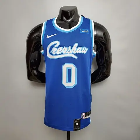 new KUZMA #0 Lakers blue NBA jersey Size_XS_XXL Nike connect recognition