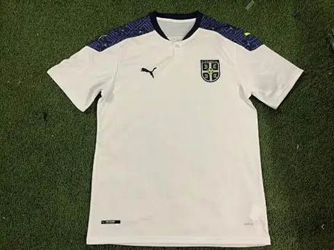 2020 Serbia away white