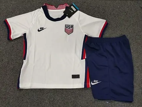 2020 USA home white kids kit