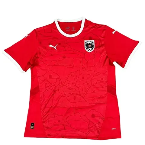 2024 Austria home soccer jersey
