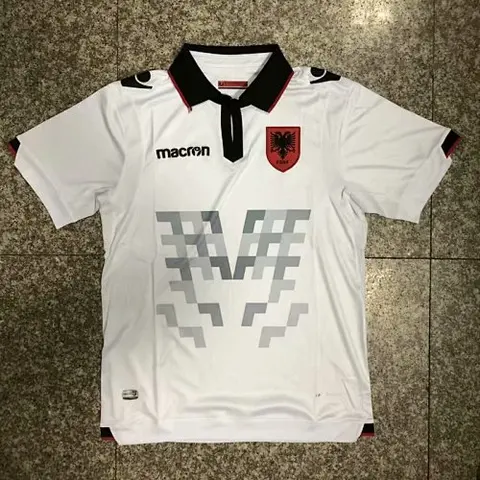 Albania 2019 troisième tenue blanc