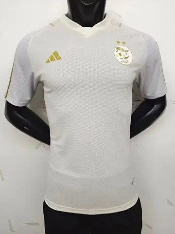 2022 Algeria white training jersey player version