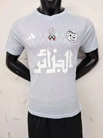 2024 Algeria light blue player version jersey