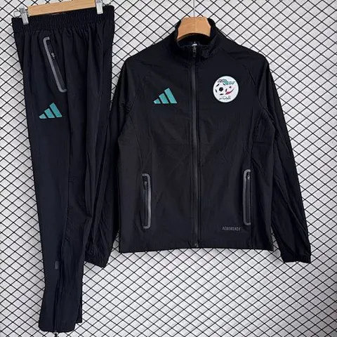 Algeria 2025/26 Black Windbreaker Suit Size S-2XL