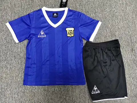 Ensemble de football enfant Argentine — 1986 · Extérieur