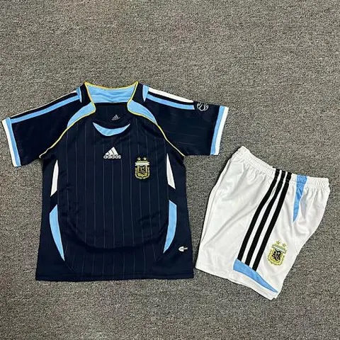 Ensemble de football enfant Argentine — 2006 · Extérieur · Rétro