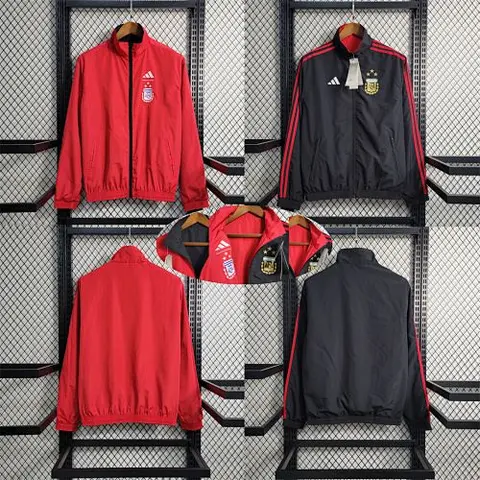 2023 Argentina 3-star Double-sided Windbreaker