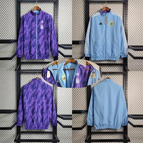 2023 Argentina 3-star Double-sided Windbreaker