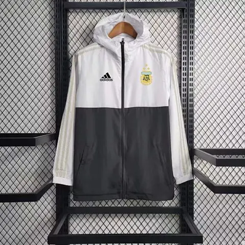 2023 Argentina Windbreaker black and white