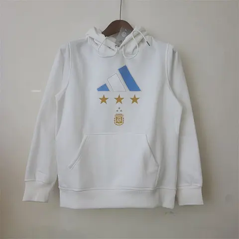 2023 Argentina white hoodie with #10 MESSI _ 又拍图片管家