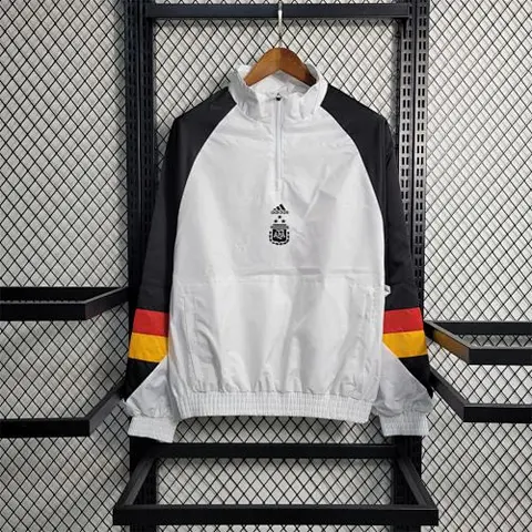 2023 Argentina white with black logo Windbreaker