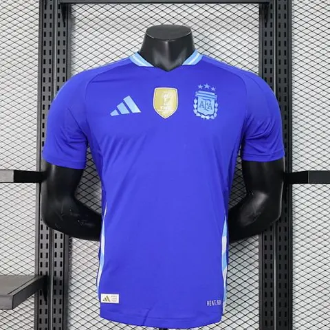 2024 Argentina away blue player version jersey
