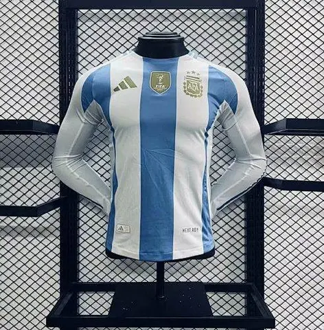 2024 Argentina home long sleeve player version jersey