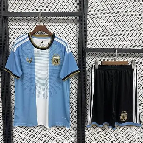 2026 Argentina Messi Farewell Commemorative Adult Soccer Jersey Suit S-2XL