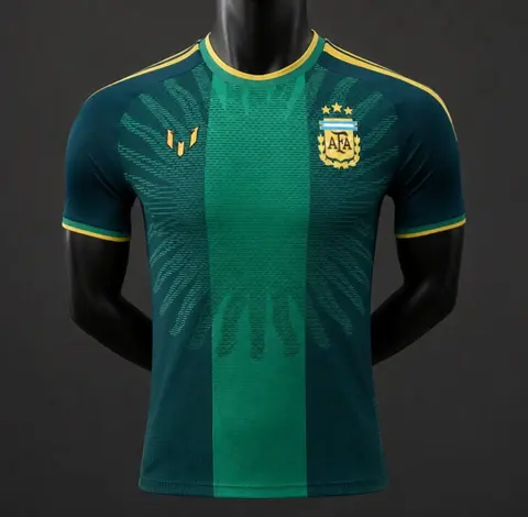 2026 Argentina Messi Farewell Commemorative Green Player Version Soccer Jersey S-3XL