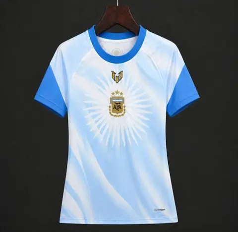2026 Argentina Women's Blue Pre-Match Soccer Jersey S-XXL