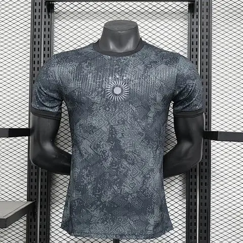 24-25 Argentina Black and Gray Special Player version jersey