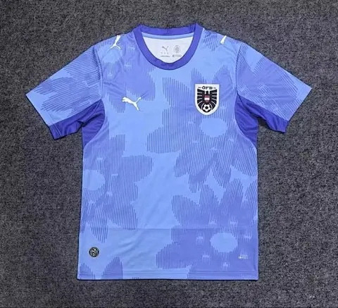 Austria 2026 World Cup Away soccer jersey size S-2XL