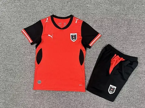 Austria 2026 World Cup Home Kid kit size 16-28