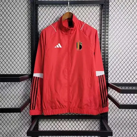 2023 Belgium red Windbreaker