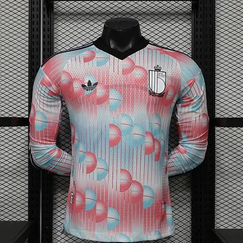 2026 Player Belgium Away Long Sleeve Kit World Cup