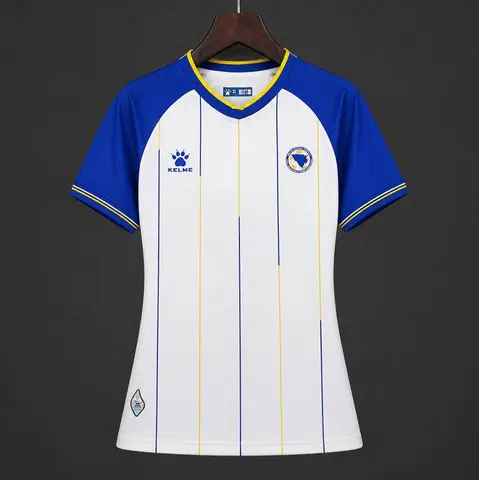 2026 Bosnia and Herzegovina White Away Women's Soccer Jersey