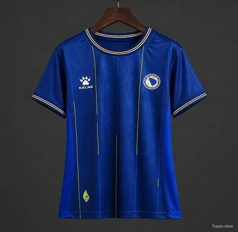 2026 World Cup Bosnia and Herzegovina Women Home Soccer Jersey S-2XL